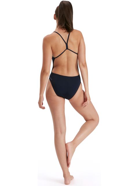 Speedo Thinstrap One Piece - Navy