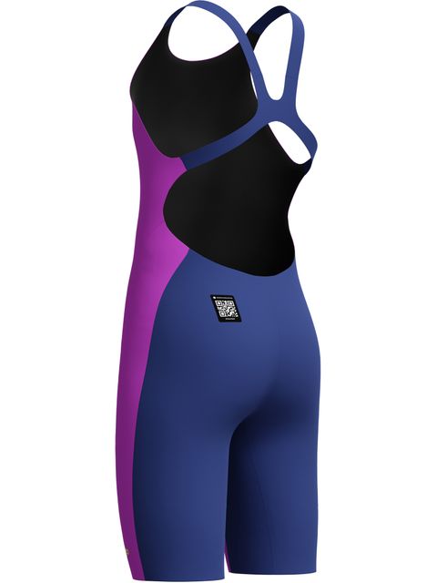 Speedo Fastskin Junior Endurance+ Max Kneeskin - Neon Jelly/Noble Navy