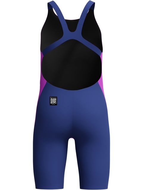 Speedo Fastskin Junior Endurance+ Max Kneeskin - Neon Jelly/Noble Navy