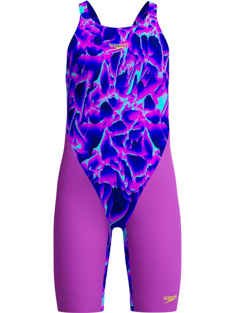 Speedo Fastskin Junior Endurance+ Max Kneeskin - Cave Current/Jelly