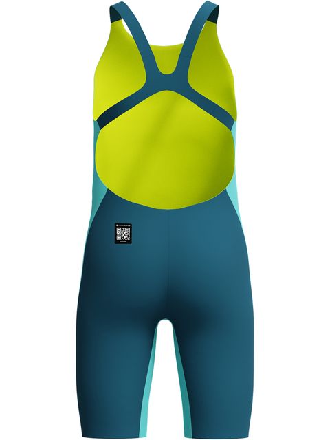 Speedo Fastskin Junior Endurance+ Max Openback Kneeskin - Arctic Glass