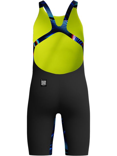 Speedo Fastskin Junior Endurance+ Max Openback Kneeskin - Lava Blur