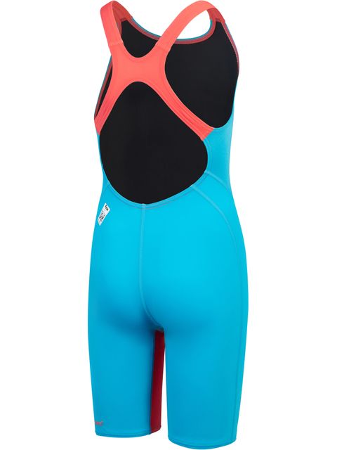 Speedo Fastskin Junior Endurance+ Max Openback Kneeskin - Bolt/Flame Red