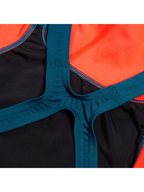 Speedo Fastskin Junior Endurance+ Max Openback Kneeskin - Red/Teal