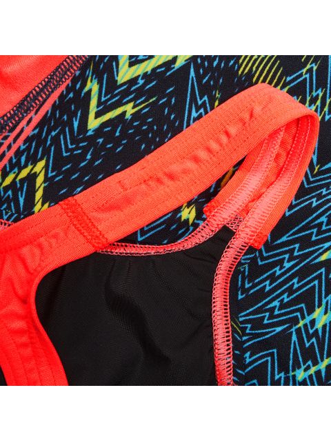 Speedo Fastskin Junior Endurance+ Max Openback Kneeskin - Teal/Blue/Red