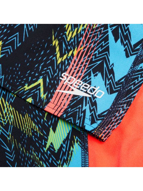 Speedo Fastskin Junior Endurance+ Max Openback Kneeskin - Teal/Blue/Red