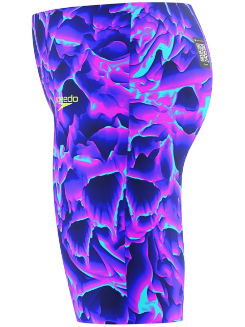 Speedo Fastskin Junior Endurance+ Max High Waisted Jammers - Cave Current/Jelly