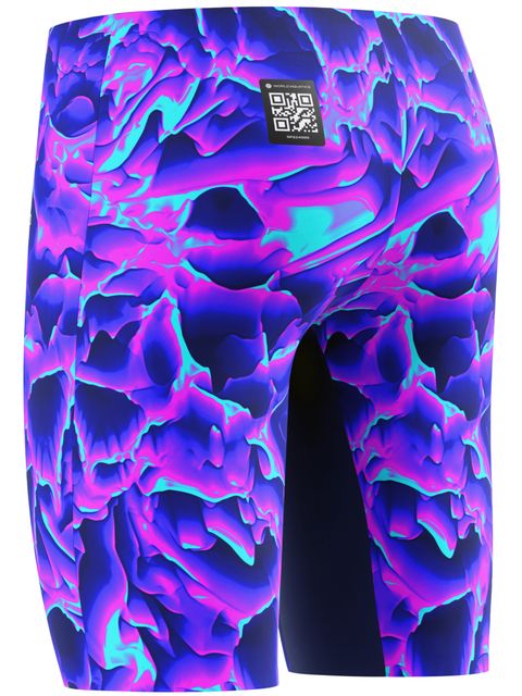 Speedo Fastskin Junior Endurance+ Max High Waisted Jammers - Cave Current/Jelly