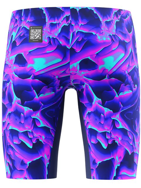 Speedo Fastskin Junior Endurance+ Max High Waisted Jammers - Cave Current/Jelly