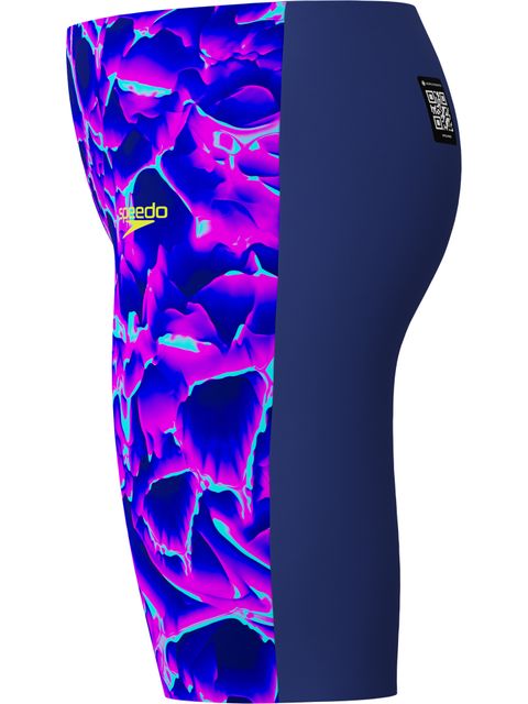 Speedo Fastskin Junior Endurance+ Max High Waisted Jammers - Cave Current/Jelly