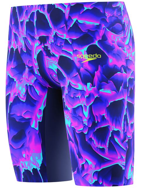 Speedo Fastskin Junior Endurance+ Max High Waisted Jammers - Cave Current/Jelly