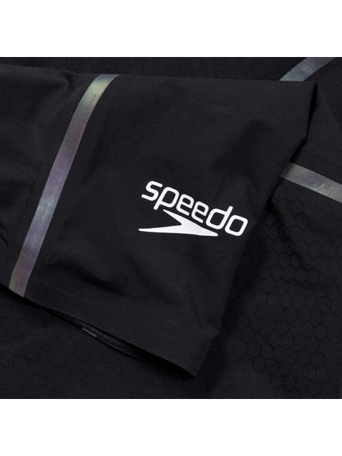 Speedo Fastskin LZR Pure Intent 2.0 Openback Kneeskin - Black/Iridescent