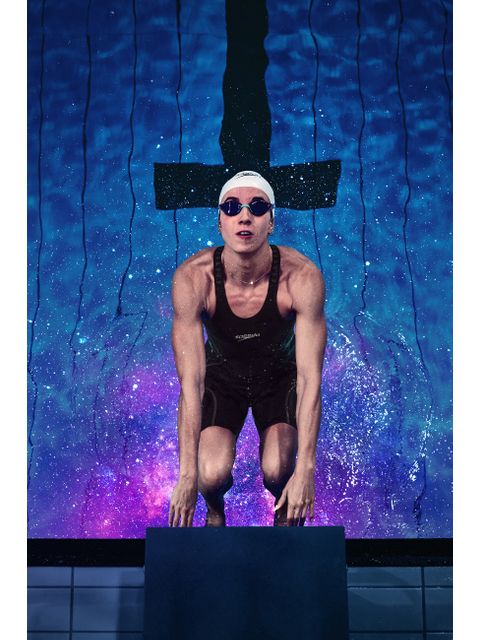 Speedo Fastskin LZR Pure Intent 2.0 Openback Kneeskin - Black/Iridescent
