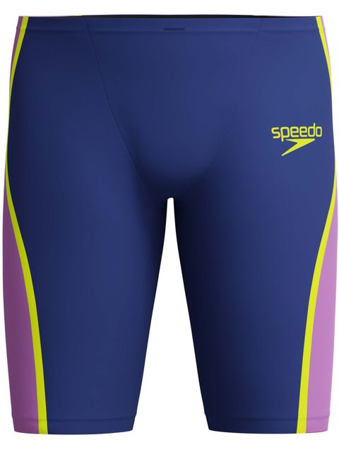 Speedo Fastskin LZR Intent 2.0 Jammers - Navy/Jelly/Yellow