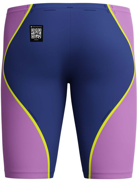 Speedo Fastskin LZR Intent 2.0 Jammers - Navy/Jelly/Yellow