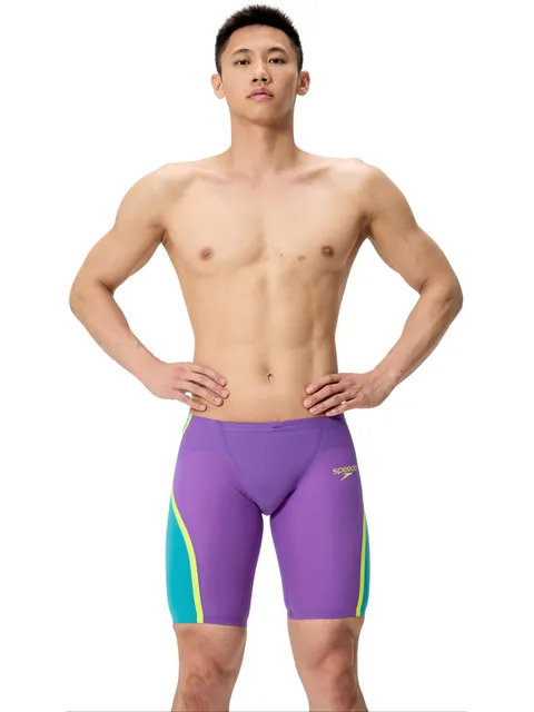 Speedo Fastskin LZR Intent 2.0 Jammers - Grape/Blue/Yellow