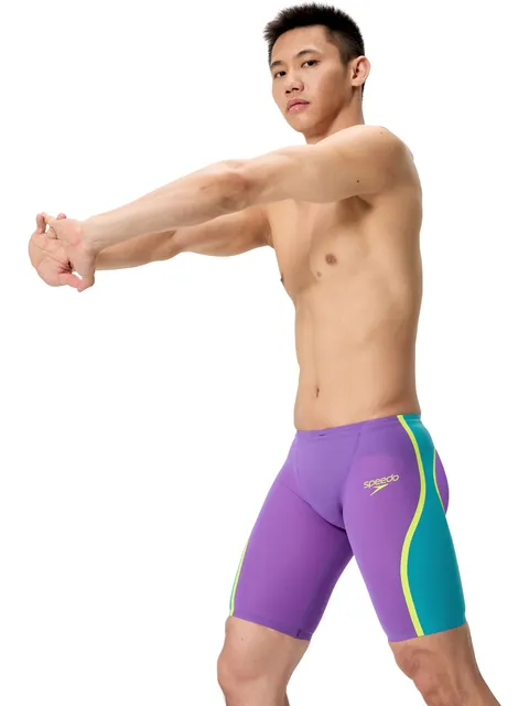 Speedo Fastskin LZR Intent 2.0 Jammers - Grape/Blue/Yellow