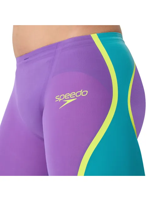 Speedo Fastskin LZR Intent 2.0 Jammers - Grape/Blue/Yellow