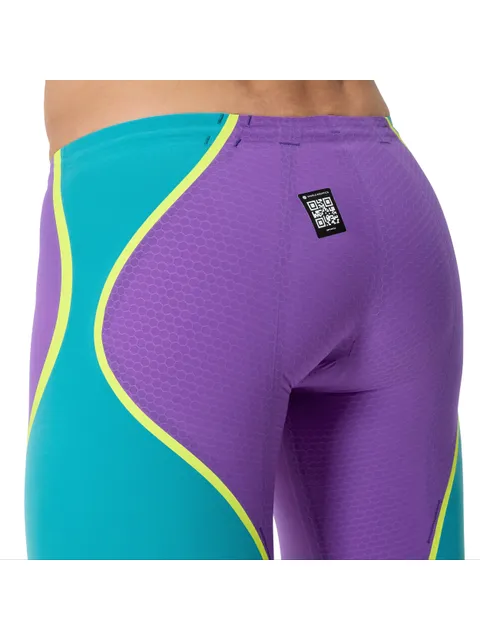 Speedo Fastskin LZR Intent 2.0 Jammers - Grape/Blue/Yellow