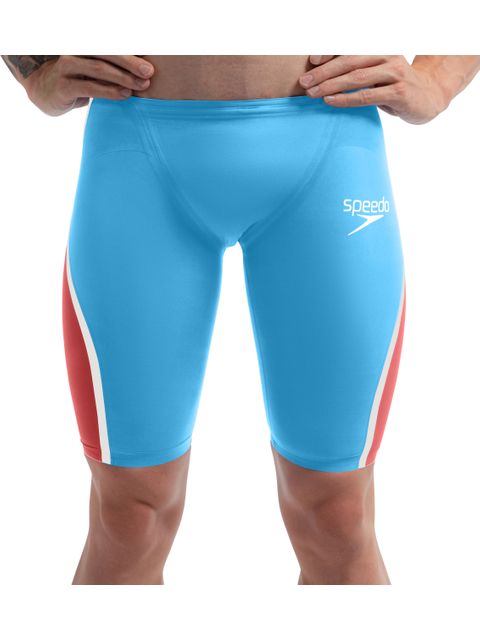 Speedo Fastskin LZR Pure Intent 2.0 Jammers - Blue/Red/Snow