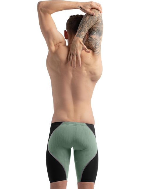 Speedo Fastskin LZR Pure Intent 2.0 Jammers - Green/Black/Iridescent