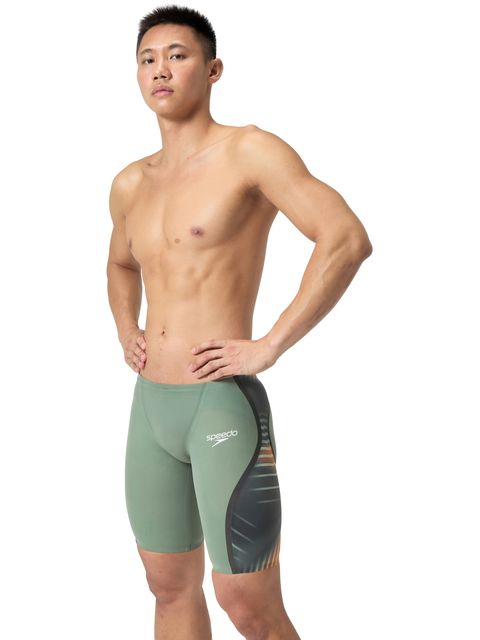 Speedo Fastskin LZR Pure Intent 2.0 Jammers - Green/Nectarine/Iridescent