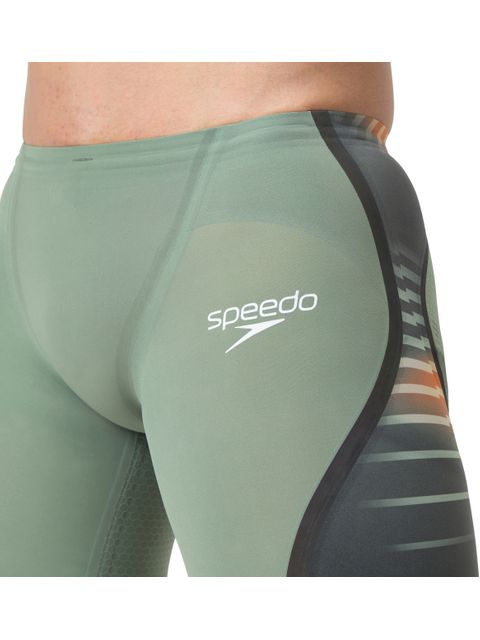 Speedo Fastskin LZR Pure Intent 2.0 Jammers - Green/Nectarine/Iridescent