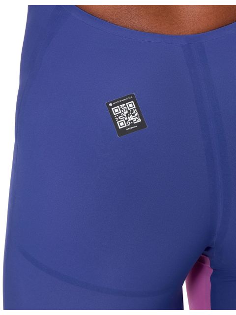 Speedo Fastskin LZR Valor 2.0 Openback Kneeskin - Navy/Jelly