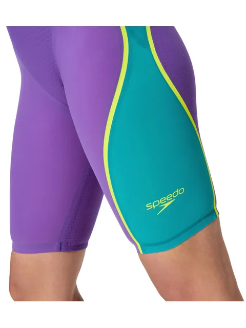 Speedo Fastskin LZR Valor 2.0 Openback Kneeskin - Grape/Blue