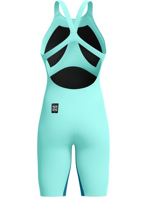 Speedo Fastskin LZR Pure Valor 2.0 Openback Kneeskin - Arctic Glass