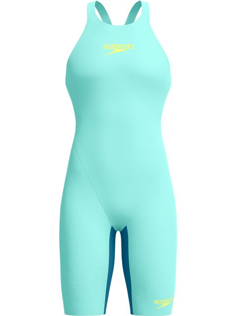 Speedo Fastskin LZR Pure Valor 2.0 Openback Kneeskin - Arctic Glass