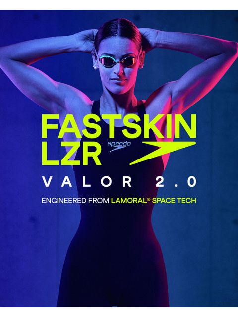 Speedo Fastskin LZR Pure Valor 2.0 Closedback Kneeskin - Black