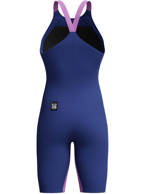 Speedo Fastskin LZR Valor 2.0 Closedback Kneeskin - Navy/Jelly