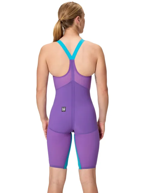 Speedo Fastskin LZR Valor 2.0 Closedback Kneeskin - Grape/Blue