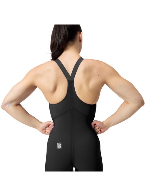 Speedo Fastskin LZR Pure Valor 2.0 Closedback Kneeskin - Black/Molten Blur