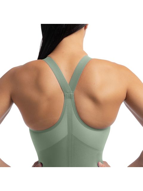 Speedo Fastskin LZR Pure Valor 2.0 Closedback Kneeskin - Country Green/Black