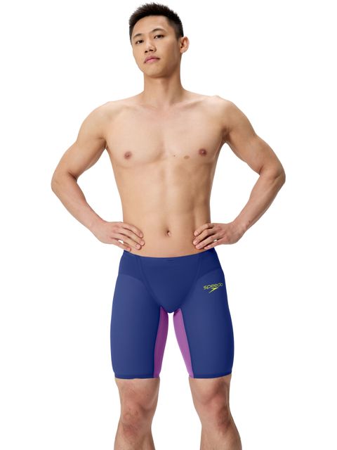Speedo Fastskin LZR Valor 2.0 Jammers - Navy/Jelly
