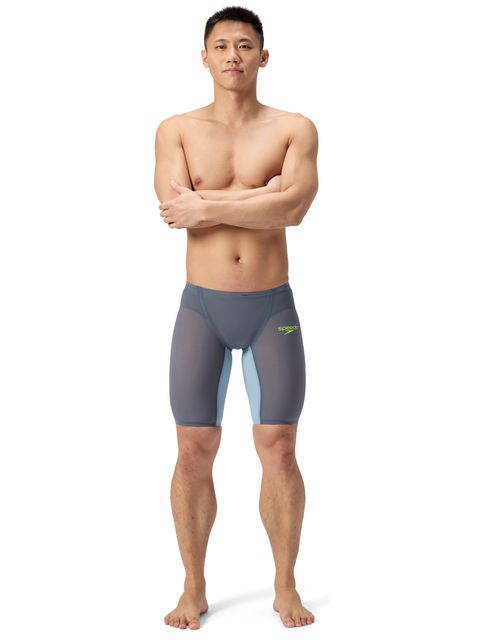Speedo Fastskin LZR Pure Valor 2.0 Jammers - Grey Lead/Arcadia Blue