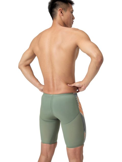 Speedo Fastskin LZR Pure Valor 2.0 Jammers - Green/Nectarine