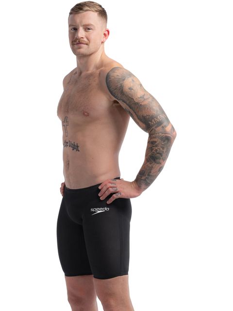 Speedo Fastskin LZR Pure Valor 2.0 High Waisted Jammers - Black