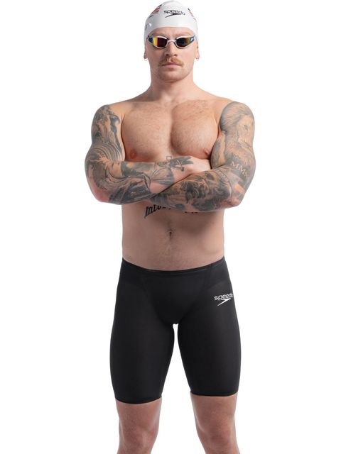 Speedo Fastskin LZR Pure Valor 2.0 High Waisted Jammers - Black