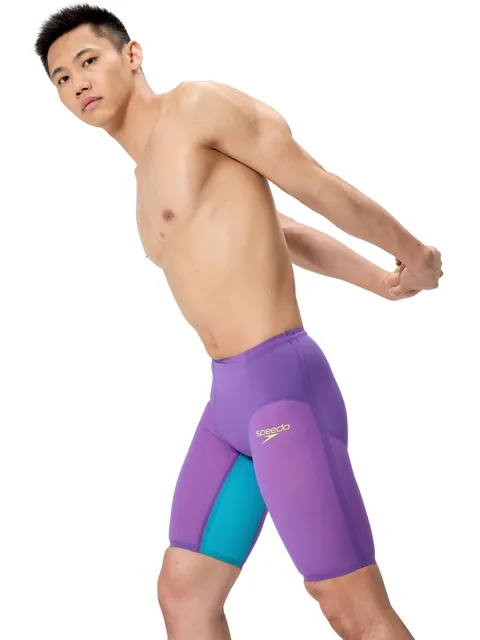 Speedo Fastskin LZR Valor 2.0 High Waisted Jammers - Grape/Blue