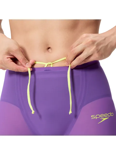 Speedo Fastskin LZR Valor 2.0 High Waisted Jammers - Grape/Blue