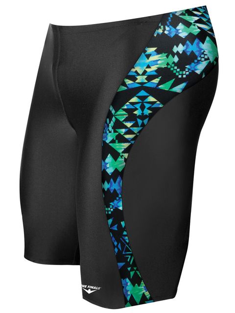 The Finals Aztec Blue & Green Jammers