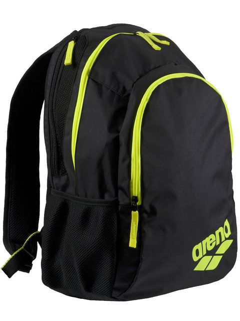  Arena Spiky 2 Backpack Black & Fluro Yellow