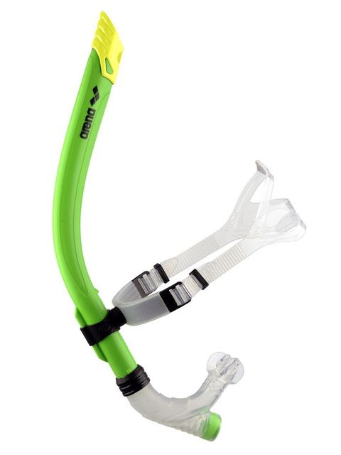 Arena Small Swim Snorkel Green Side 