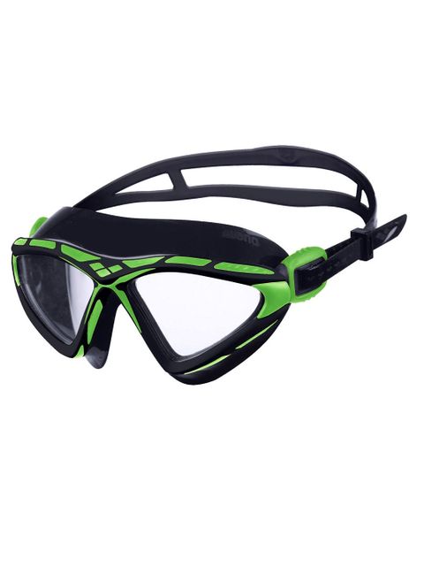 Arena X-Sight Black/Smoke/Lime Goggles Side