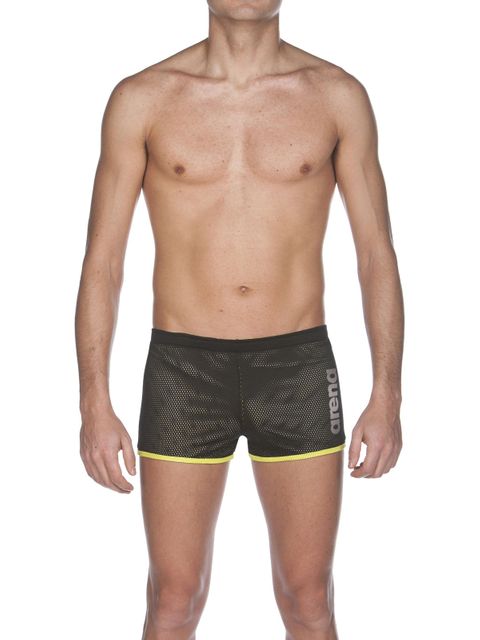 Arena Square Cut Black Drag Shorts 1