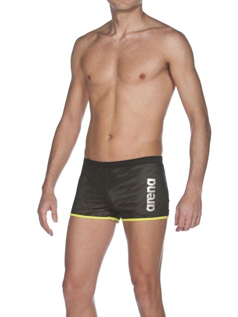 Arena Square Cut Black Drag Shorts 2