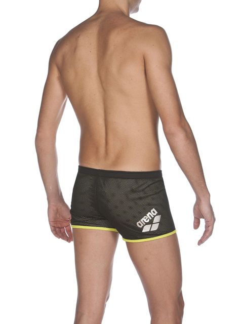 Arena Square Cut Black Drag Shorts 5